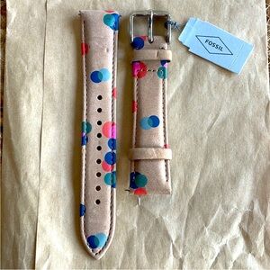 NWT FOSSIL Leather Watch Strap